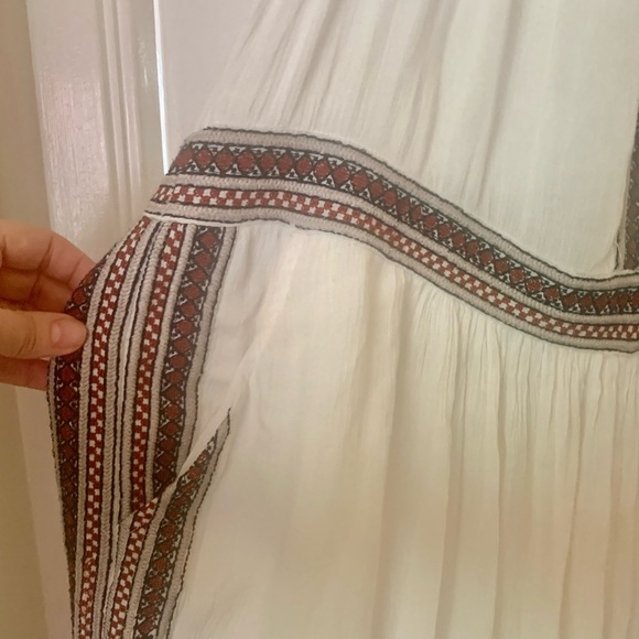 Free People white Boho romper, one piece - Picture 5 of 9